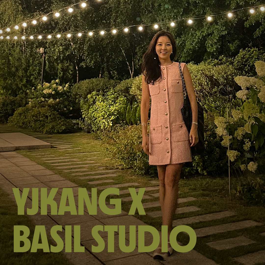 [BASILSTUDIO with @yjkang34] Y.J.Kang’s Choice(Sleeveless mini dress)
